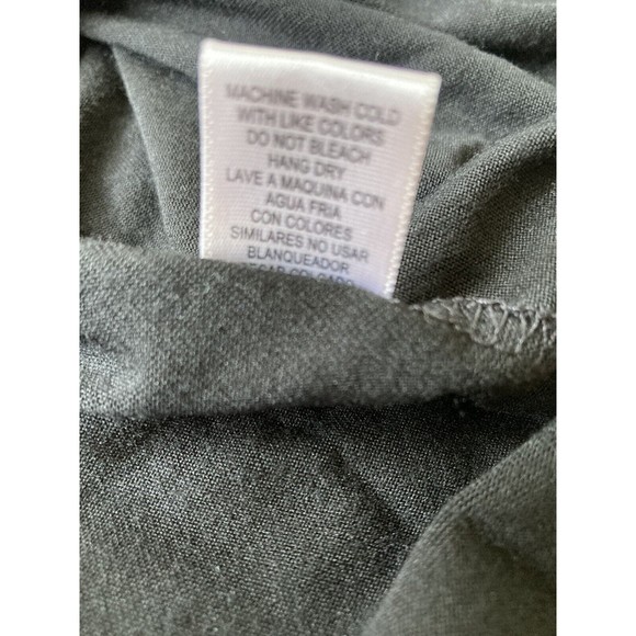 Zenana Women's Black Flared T-Shirt Midi Knee Length Dress with Side Pockets Med - Picture 7 of 10